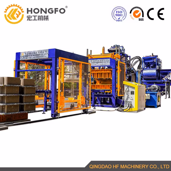 Qt5-15 High Density Hydraulic Vibration Automatic Block Making Machine Factory