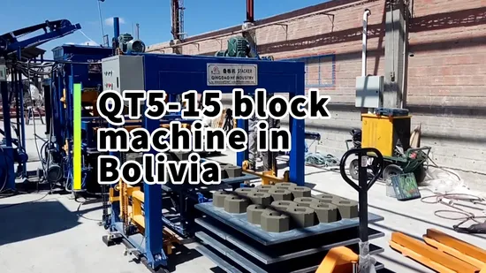 Qt5-15 High Density Hydraulic Vibration Automatic Block Making Machine Factory